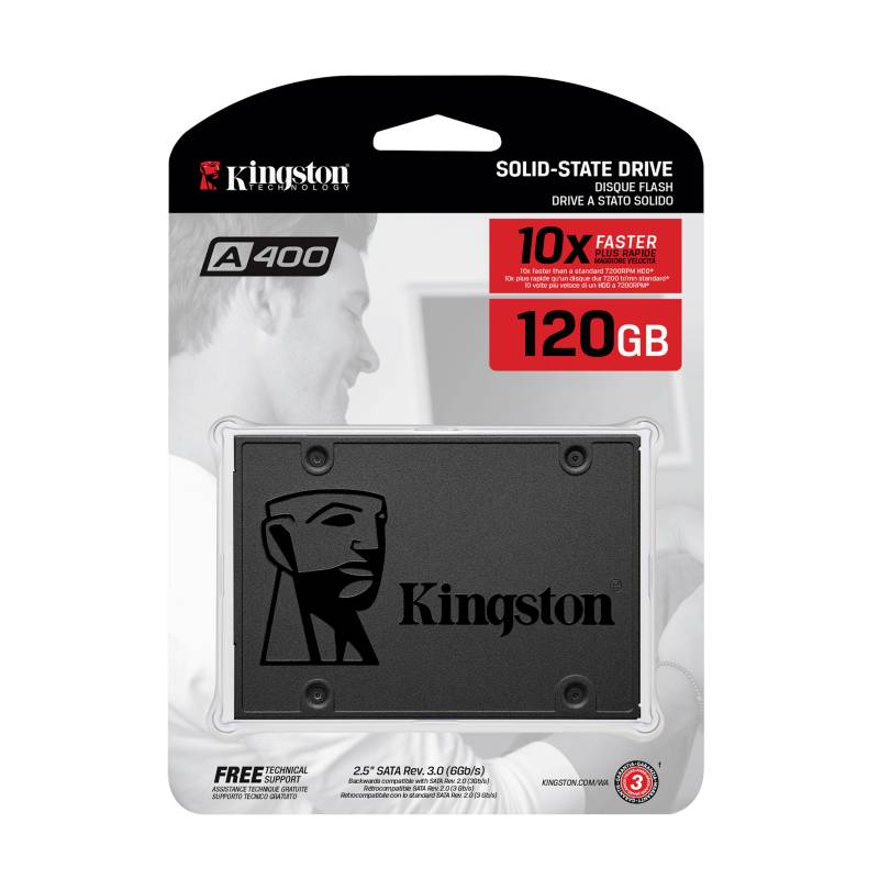 Kingston - Disco de estado Sólido Kingston 120GB