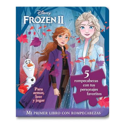 Disney Mi Primer Libro Con Rompecabezas Frozen 2 Planeta Junior - Disney