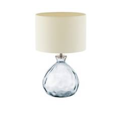 EGLO - Lámpara de Mesa Eglo Decorativa Moderna Ossago Transparente 50.5 x 30 cm