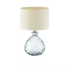 EGLO - Lámpara de Mesa Eglo Decorativa Moderna Ossago Transparente 50.5 x 30 cm