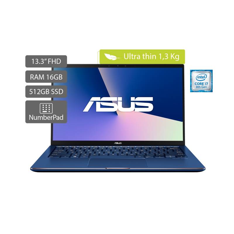 ASUS - Portátil Asus Zenbook UX362 13.3 pulgadas Intel Core i7 512GB