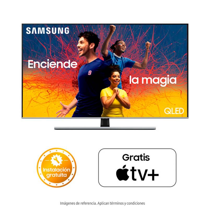 SAMSUNG - Televisor Samsung 65 pulgadas QLED 4K Ultra HD Smart TV + Barra de Sonido Samsung HW-T550