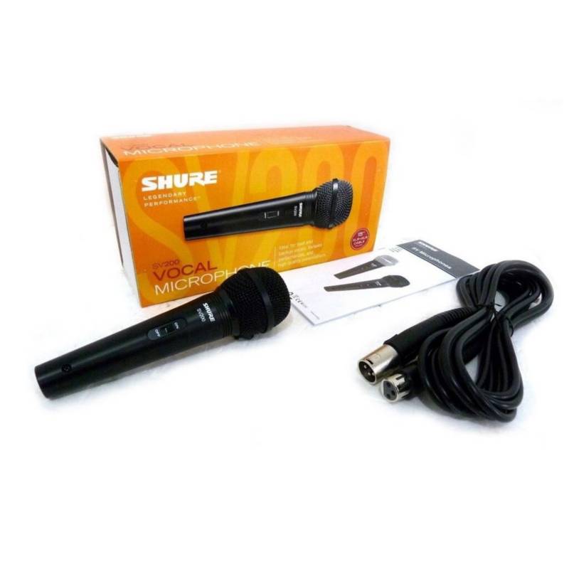 Shure - Microfono shure sv200 de mano