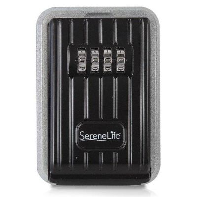 Caja De Seguridad Con Llave Combinada Serenelife Slsfkey25