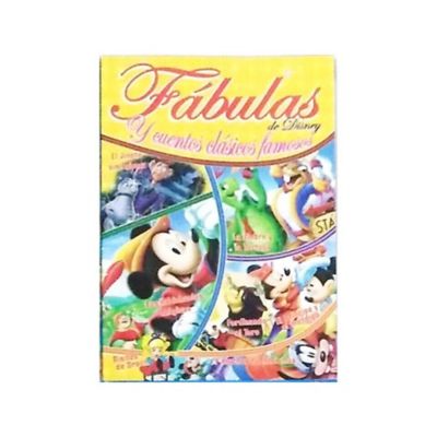 GENERICO Libro Fabulas De Disney Y Cuentos Clásicos Famosos 