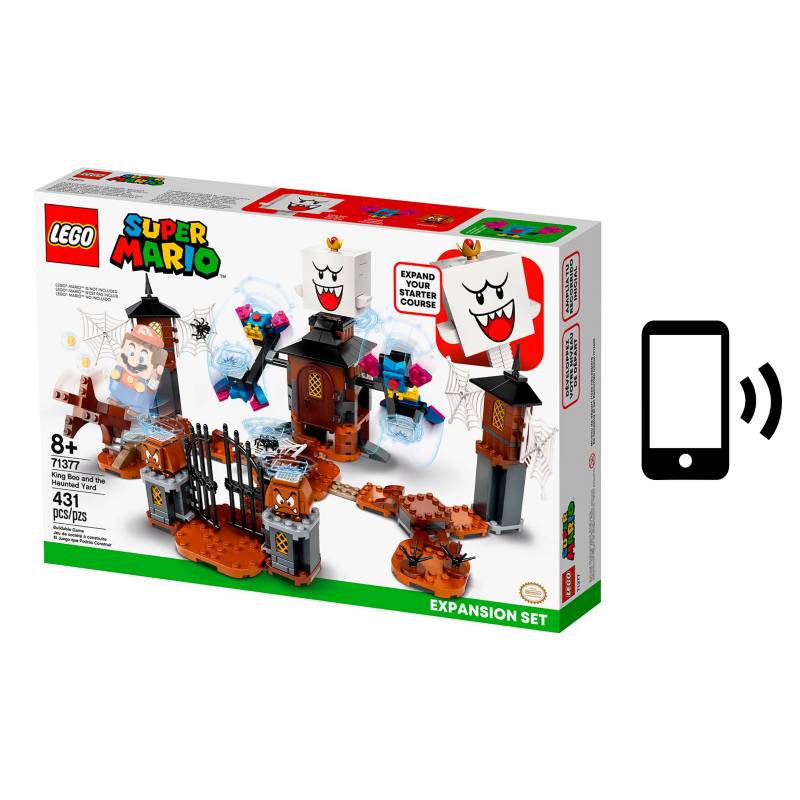 LEGO - LEGO Super Mario Set de Expansión: Rey Boo y el Jardín Encantado