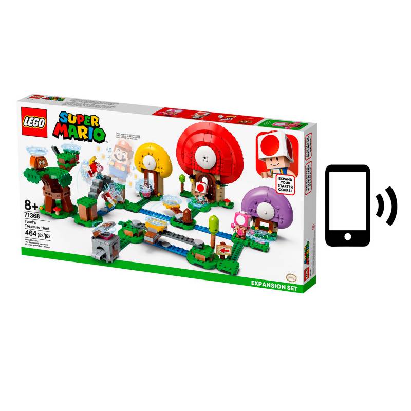 LEGO - LEGO Super Mario Set de Expansión: Caza del Tesoro de Toad