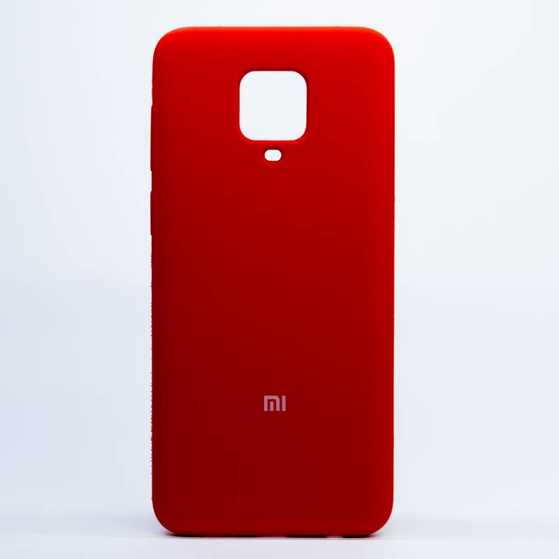 DIGICELL - Carcasa Xiaomi Note9S Silicone Case Rojo