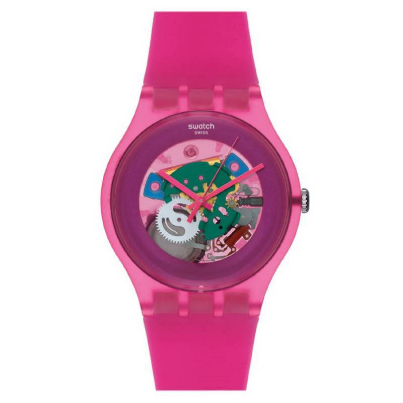 Swatch - Reloj Mujer Swatch Pink Lacquered