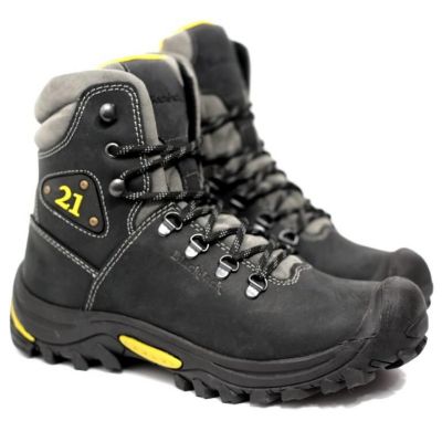 Bota Hombre Outdoor Ranger Negro*Amarillo 21Blackjack