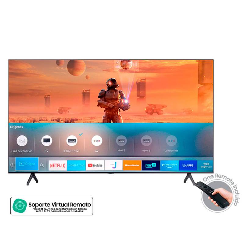 SAMSUNG - Televisor Samsung 70 pulgadas LED 4K Ultra HD Smart TV