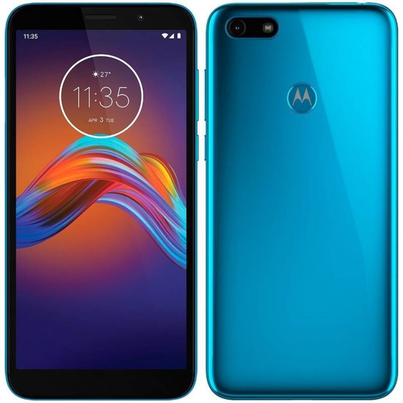 MOTOROLA - Celular Motorola e6 play azul