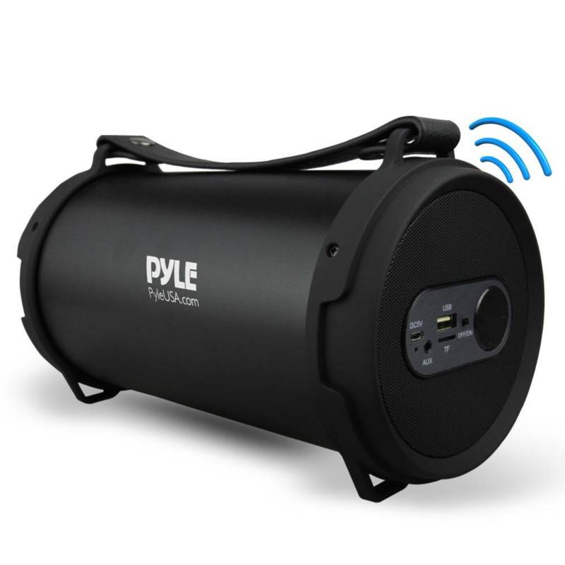 PYLE - Sistema de altavoces de tubo inalámbrico boombox