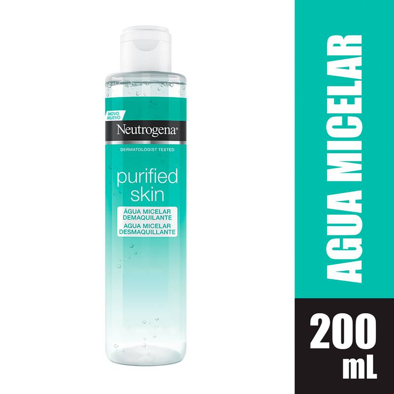  - Agua micelar Neutrogena purified skin x 200 ml