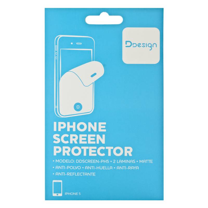 Ddesign - Protector de Pantalla para iPhone 5 / DDSCREEN-PH5