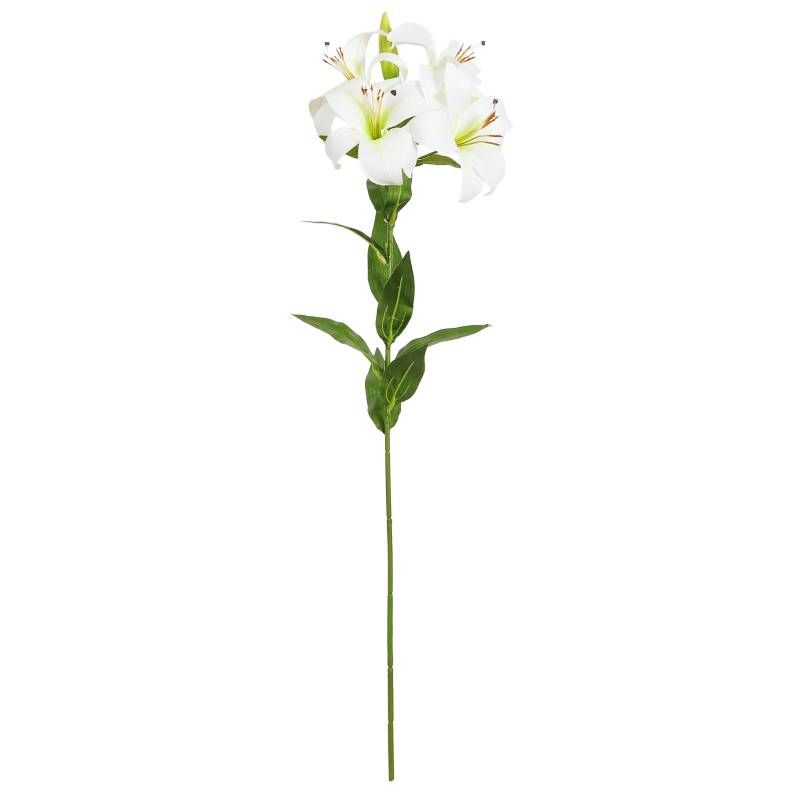 Mica - Flor Lily Blanca 89 cm