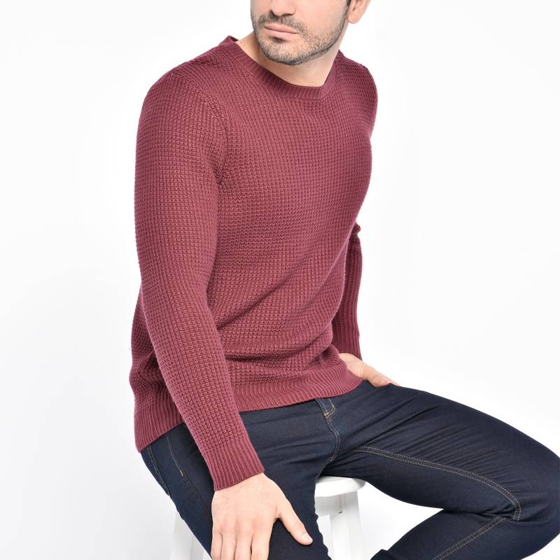 BASEMENT - Sweater ligero con Textura
