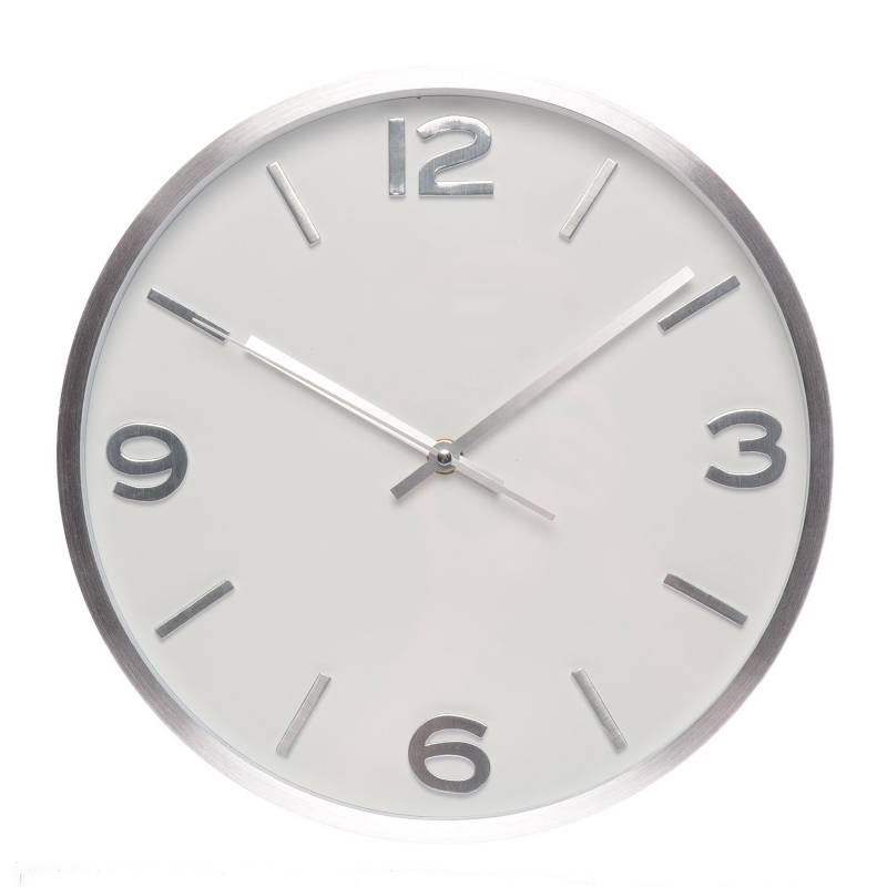 Orador línea recurso Mica Reloj Metal Moderno 30 cm | Falabella.com