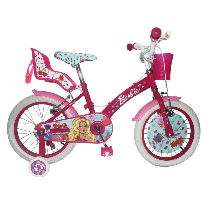 BARBIE - Bicicleta Infantil Aro 16 Barbie