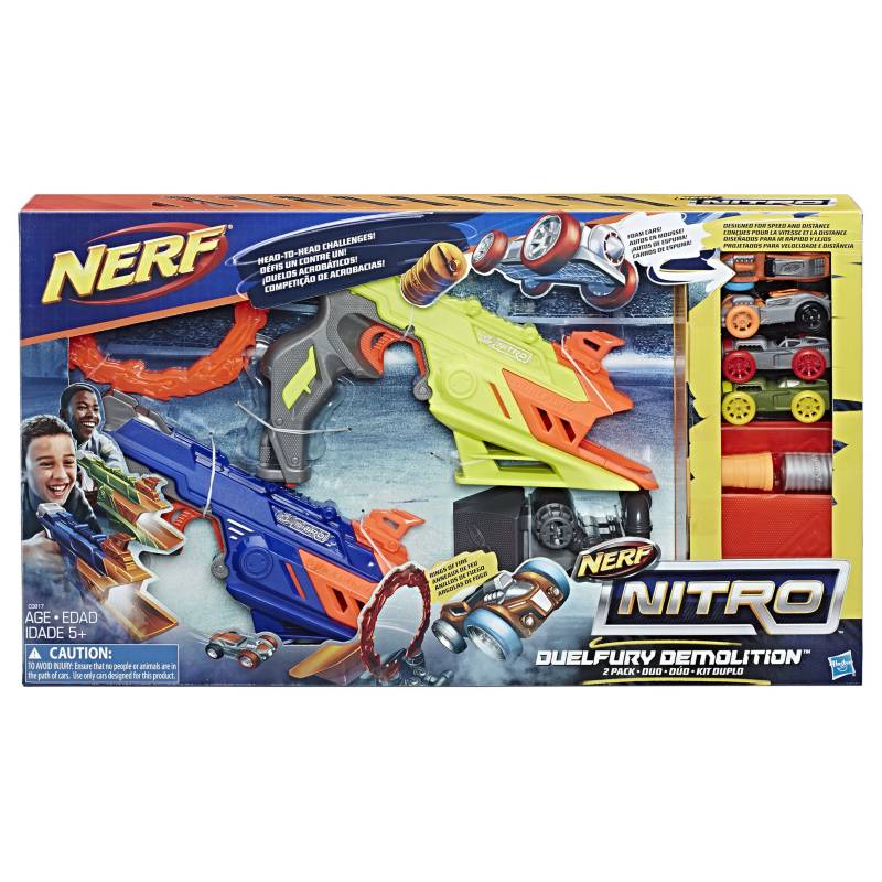 NERF - Lanzador Nitro Stunt Set