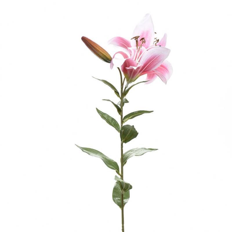 MICA - Flor Lily Rosa 73 cm