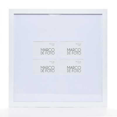 Compra Online Marco foto 10x15 cristal 13x4,5x18 blanco en nuestra