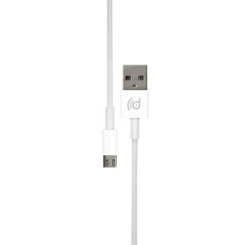 Cable Micro USB 1 m Blanco