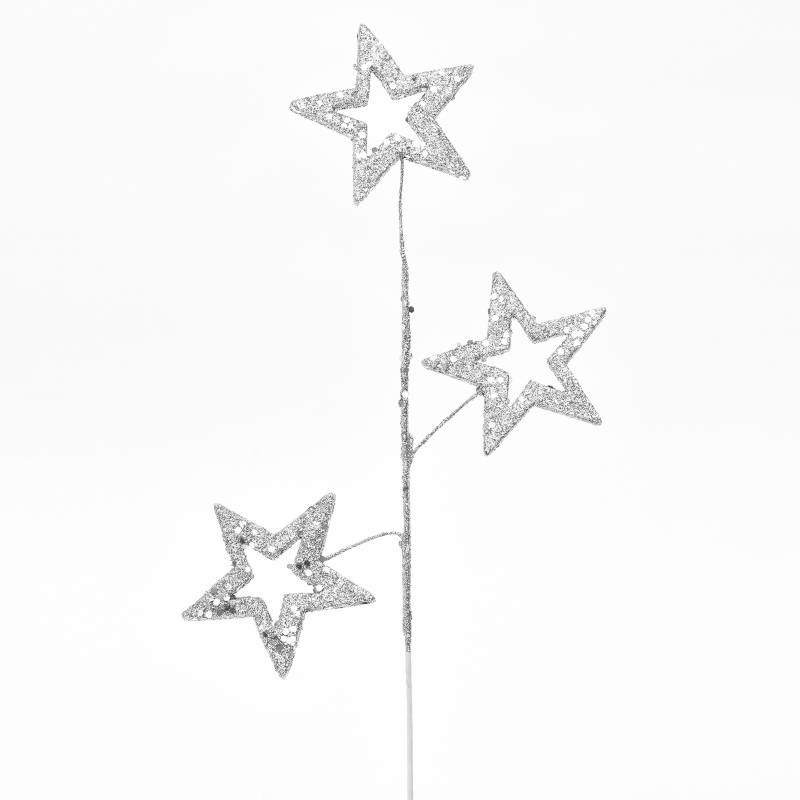 Mica - Rama/Flor Estrella Pl 40 cm