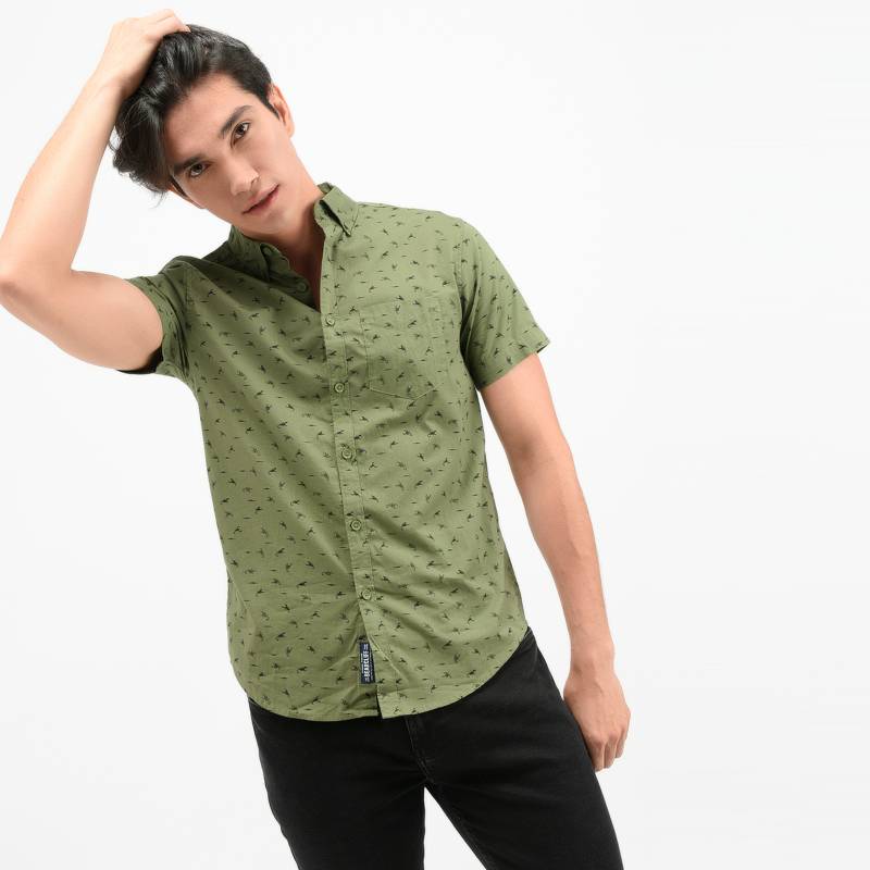 BEARCLIFF - Camisa Casual Hombre Bearcliff