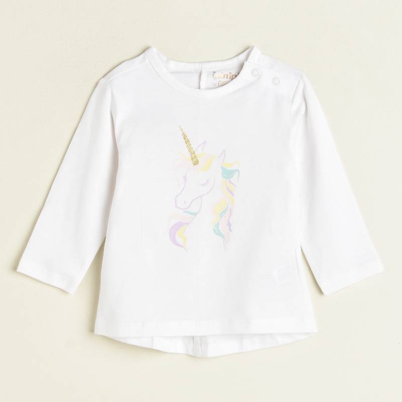 YAMP - Camiseta Bebé Niña Algodón Yamp