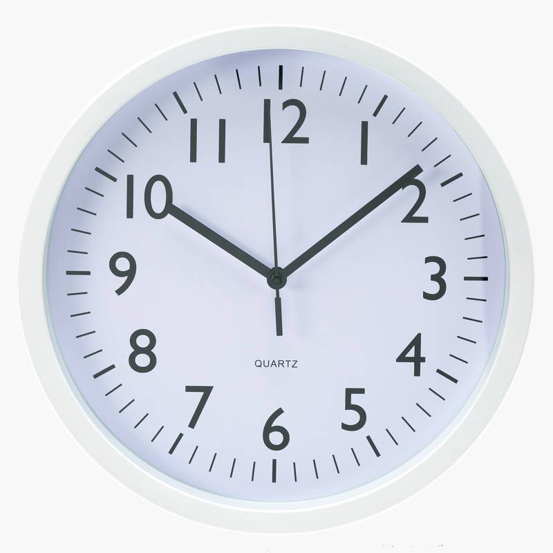 Mica - Reloj Promo Blanco 25 cm