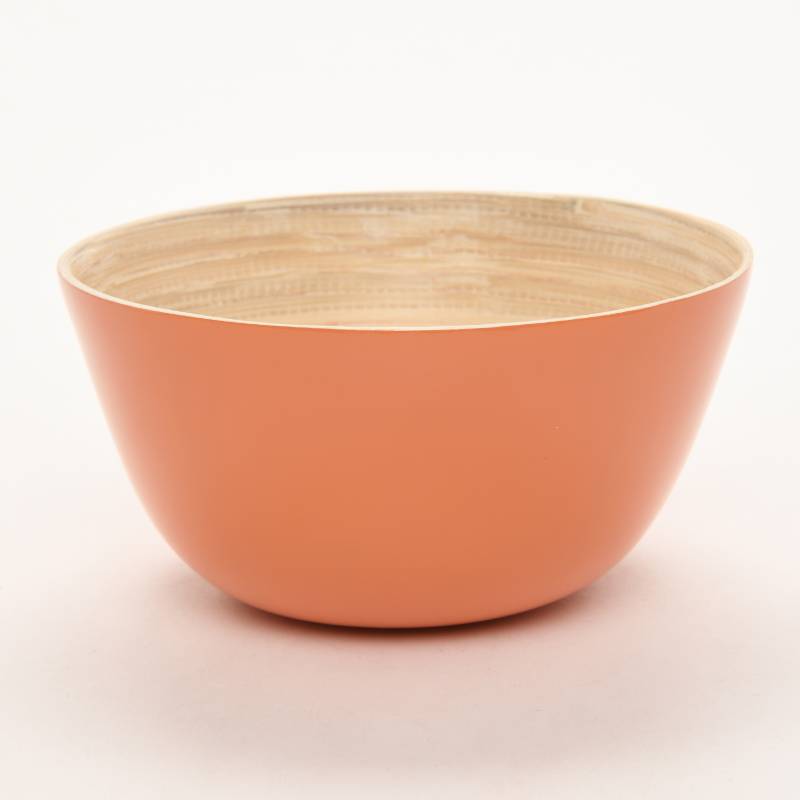 MICA - Bowl Bamboo Naranja 18 cm