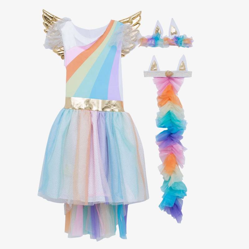 Disfraz unicornio arcoíris niña: Disfraces niños,y disfraces originales  baratos - Vegaoo