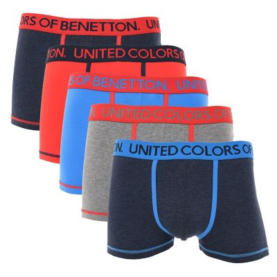 Boxers Benetton Pack De 5 Bx 5 So2 Bn Com