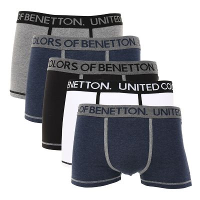 Boxers Benetton Pack De 5 Bx 5 So1 Bn Com