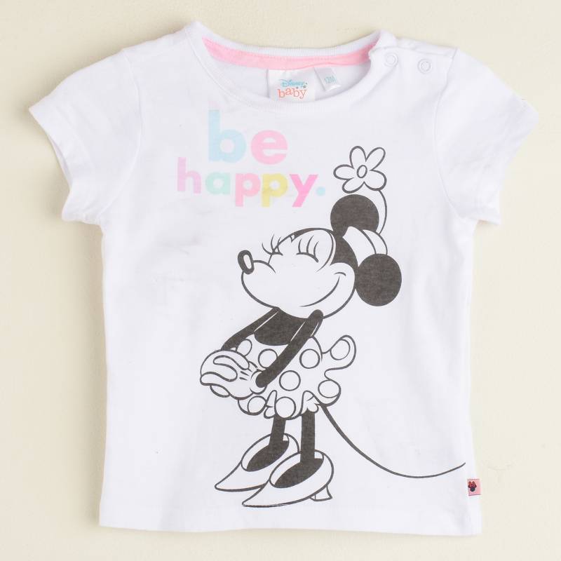 MINNIE - Camiseta Bebé Niña Algodón Minnie