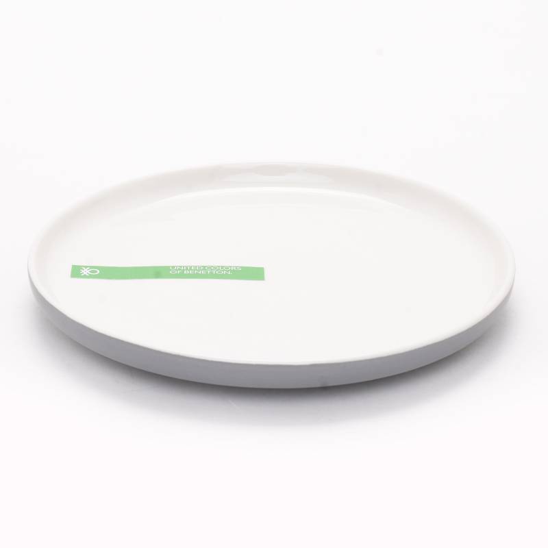 Benetton - Plato de Ensalada Porcelana de Hueso Stack Bnt 2.4 cm