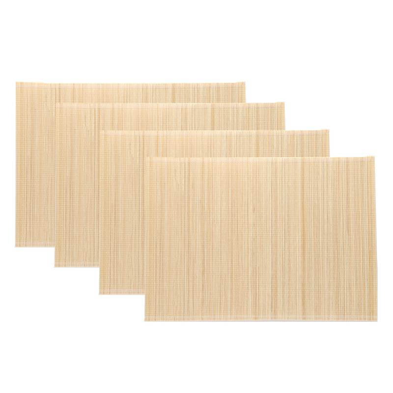 Mica - Set de 4 Individuales Bambú 40 x 30 cm