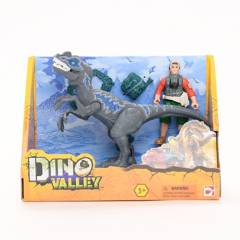 Dino Valley - Figura de animal Dinosaurio Azul Dino Valley