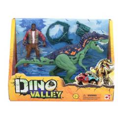Dino Valley - Figura de Animal Dino Valley Dinosaurio Verde y Figura de Acción