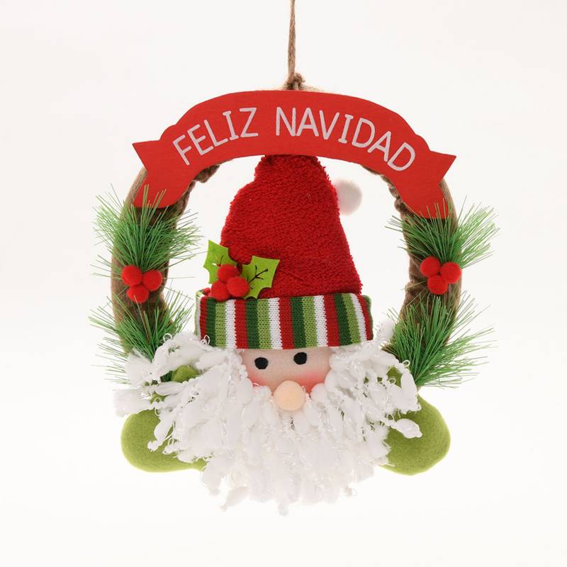 Mica - Corona Santa Claus "Feliz Navidad" 