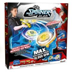 Spinner Mad - Deluxe Battle Pack Estadio y Dos Lanzadores Spinner Mad