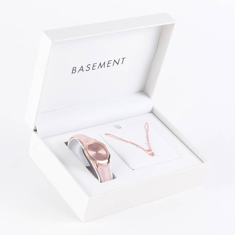 Basement - Set Reloj Mujer + Collar Basement