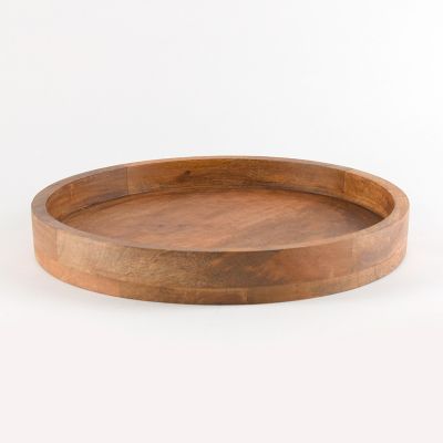 Calavak Centro De Mesa Decorativo Bandeja De Madera Con 3 Eu