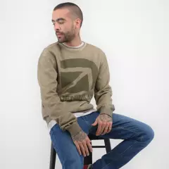 DENIMLAB - Sweater para Hombre con Estampado de Algodón Denimlab