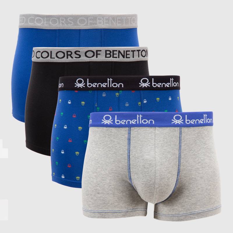 BENETTON - Boxers Benetton Pack de 4