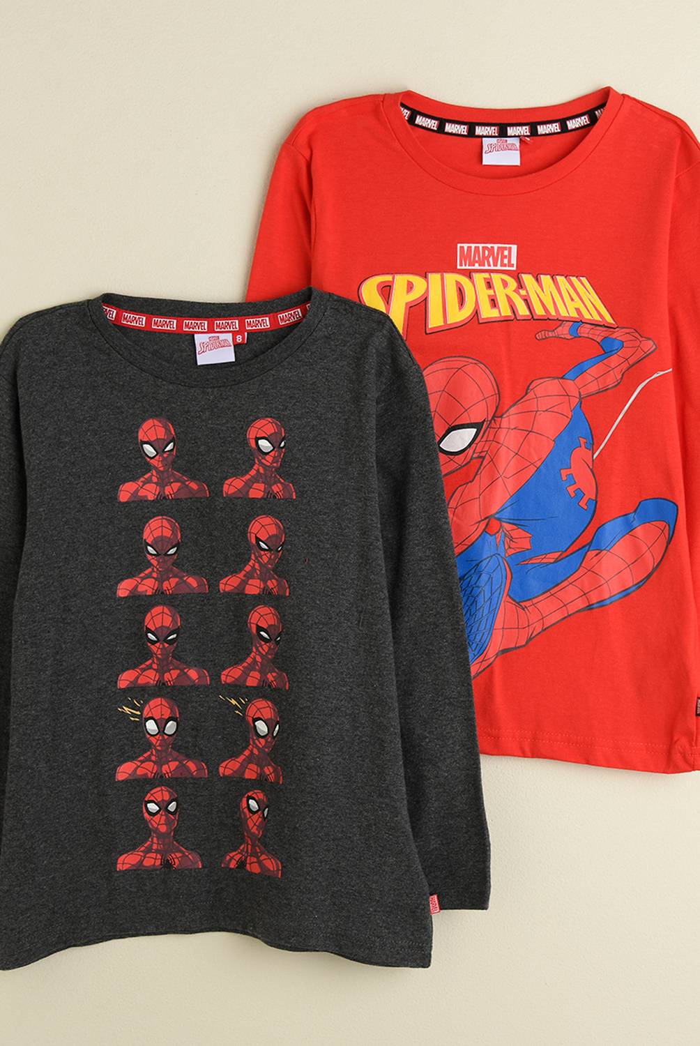 Spider-man - Camiseta Niño Pack x2 Spider-Man