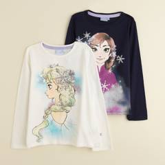 Frozen - Camiseta Niña Pack x 2 Frozen