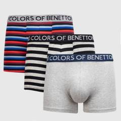 BENETTON - Boxers Benetton Pack de 3