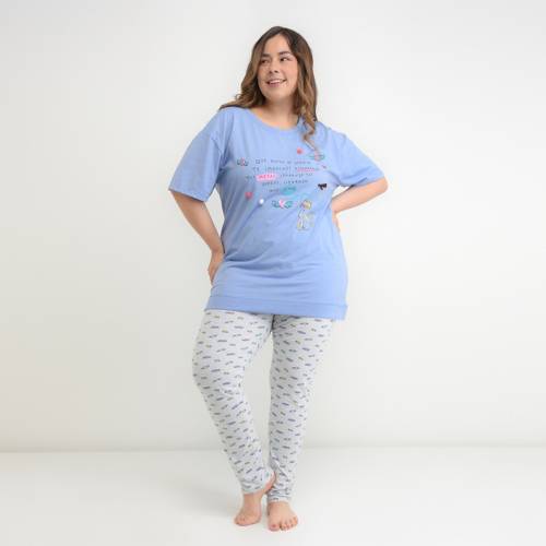 Pijama Mujer Algodón Sybilla